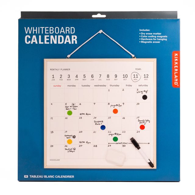 White Board Calendar