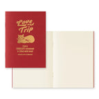 LIMITED EDITION Traveler's Notebook Love and Trip Passport Refill