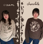 Cream Western New York Crewneck Sweatshirt