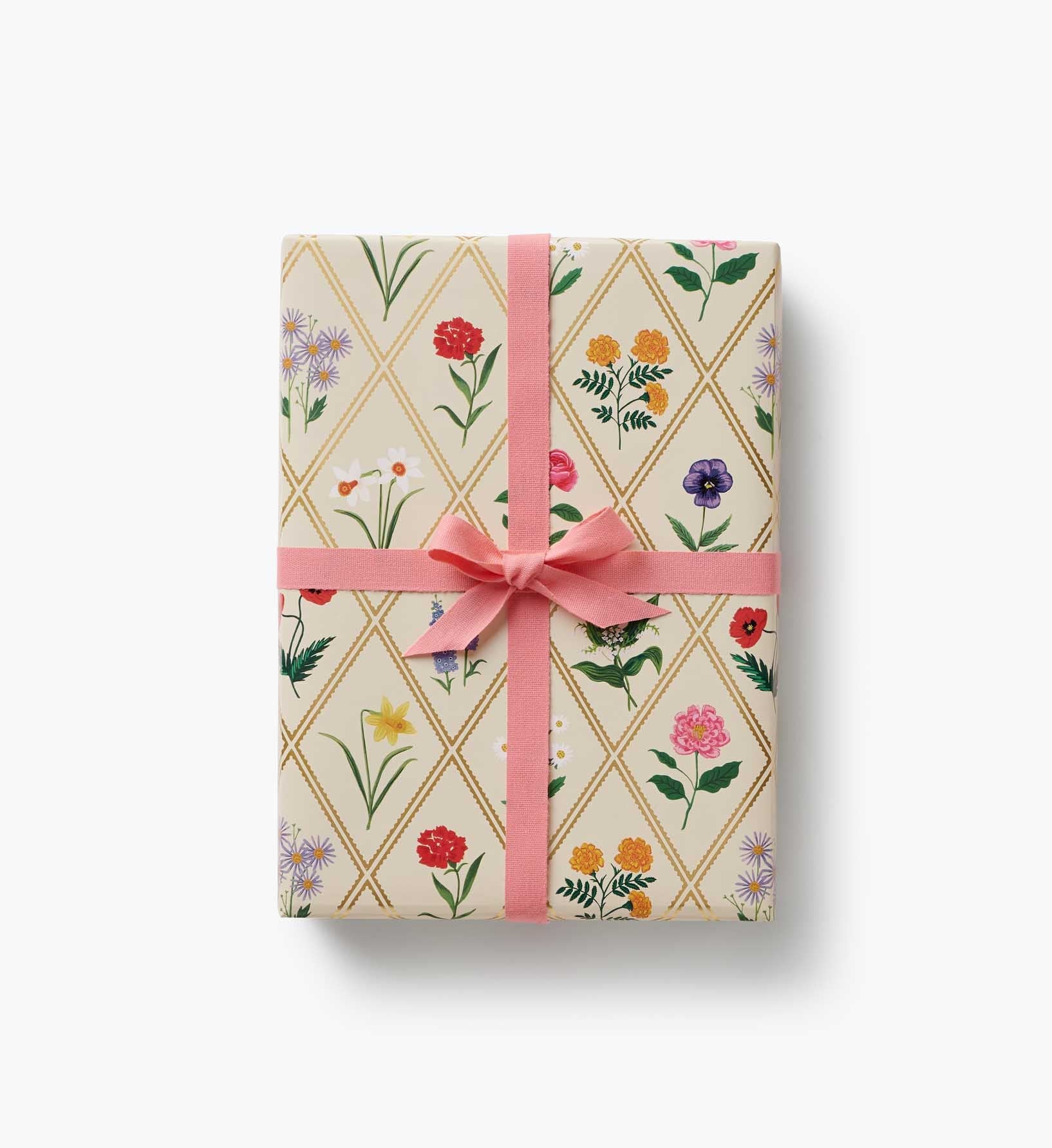 Garden Study Wrapping Paper - Continuous Roll