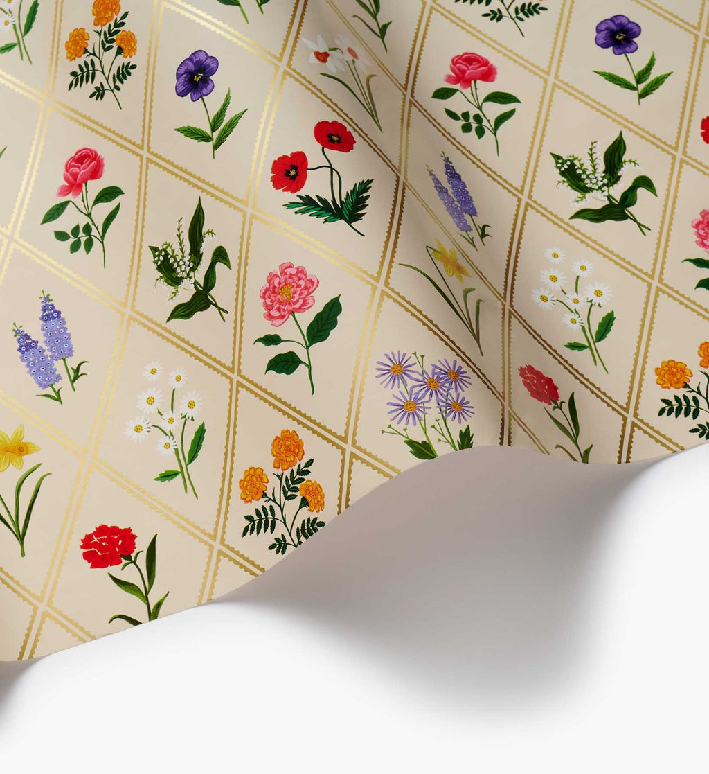 Garden Study Wrapping Paper - Continuous Roll