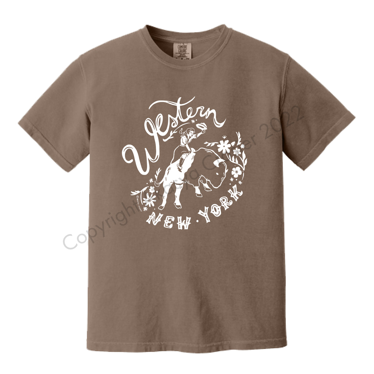 Western NY T-shirt (Espresso)