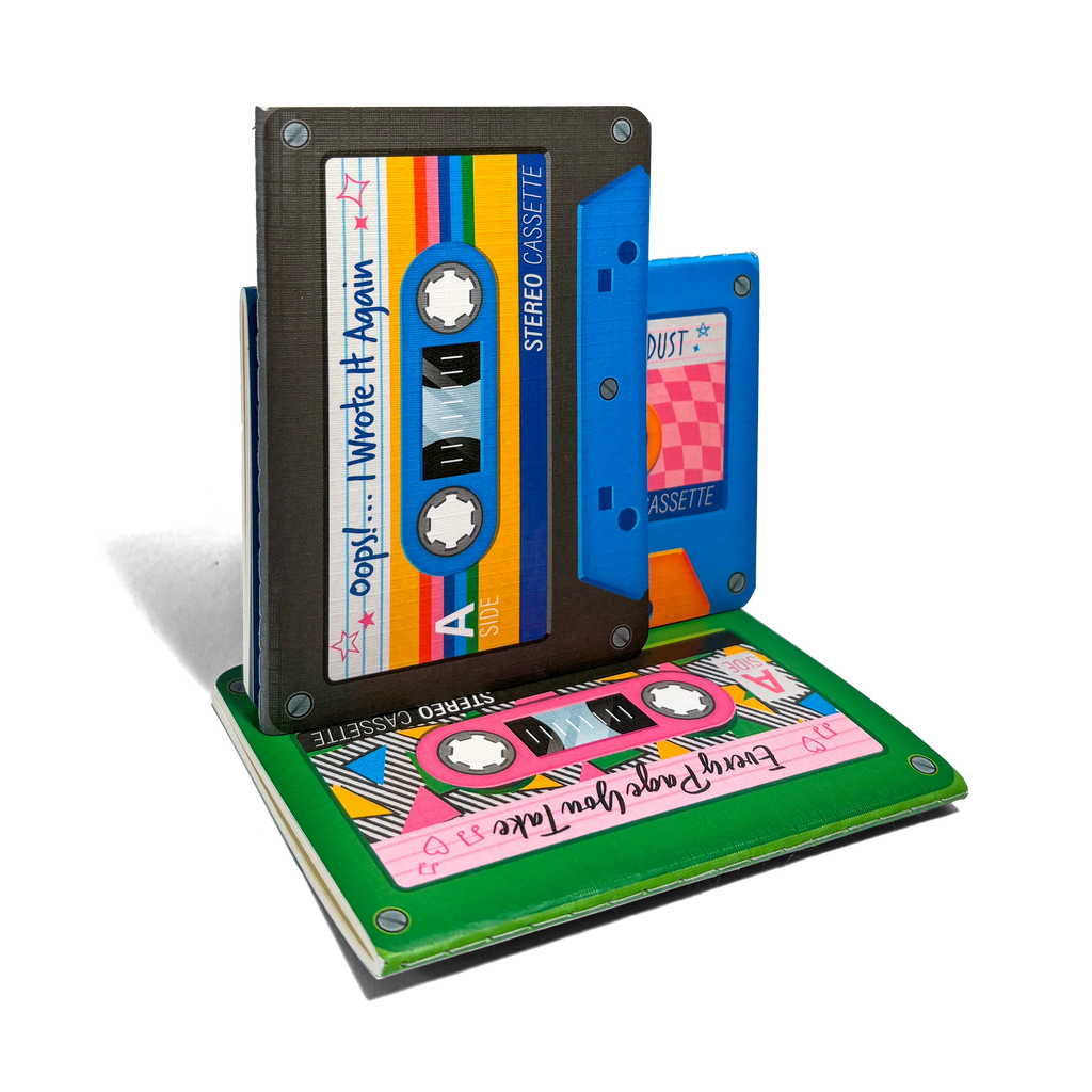 Rewind Retro Mini Notebooks - Set of 3