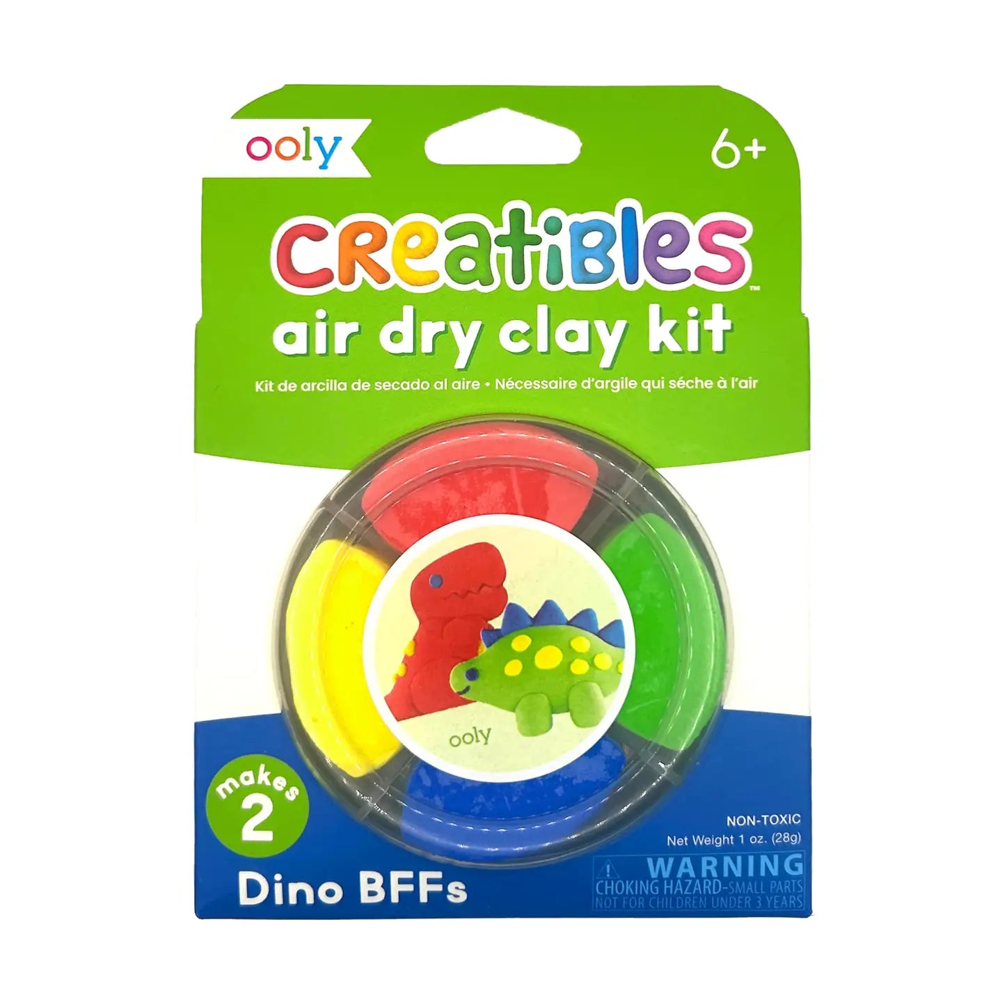 Creatibles Air Dry Clay Kit- Dino BFFs