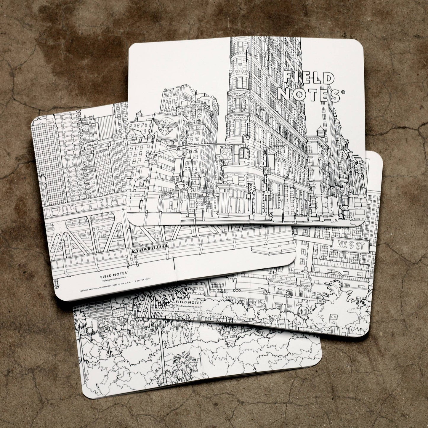 Streetscapes Sketch Book 2-Packs: Pack A