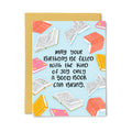 Joy a Good Book Can Bring Birthday Card