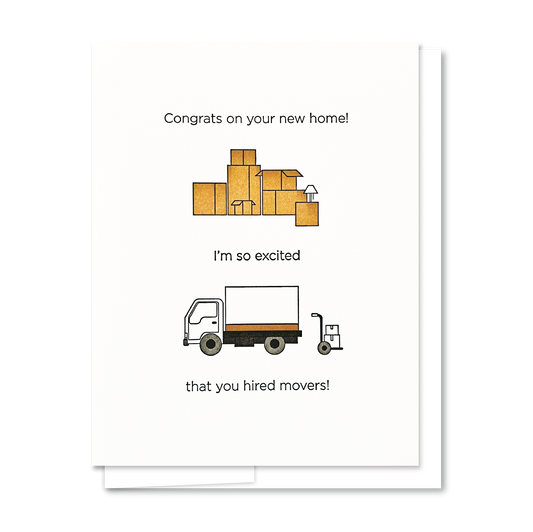 Hired Movers Card