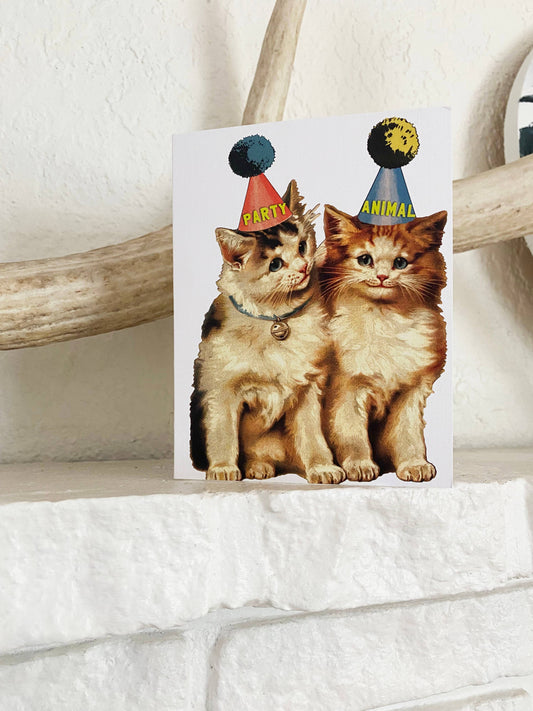 Party Cats Birthday Card