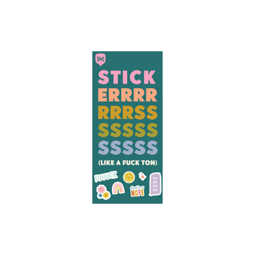The Sweary Everything Edition Sticker Book