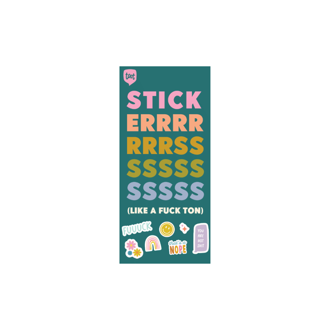 The Sweary Everything Edition Sticker Book