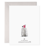 Cozy Penguins Greeting Card