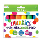 Chunkies Paint Sticks - Set of 6 Classic