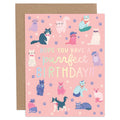 Hope You Have a Purrfect Birthday Cool Cats Greeting Card