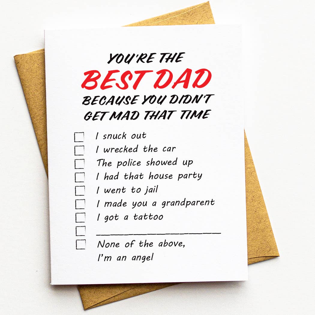 Best Dad Multiple Choice