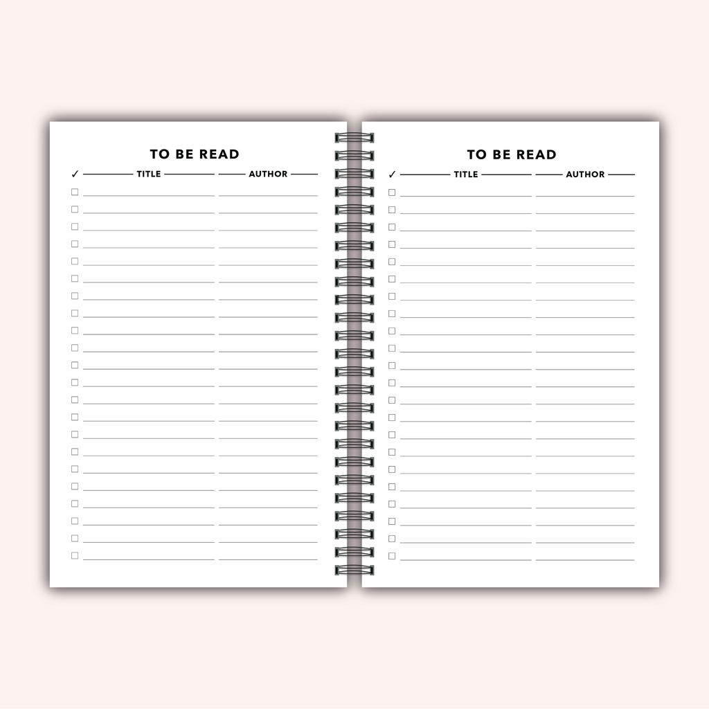 Reading Heart Reading Log Journal | Book Review Tracker