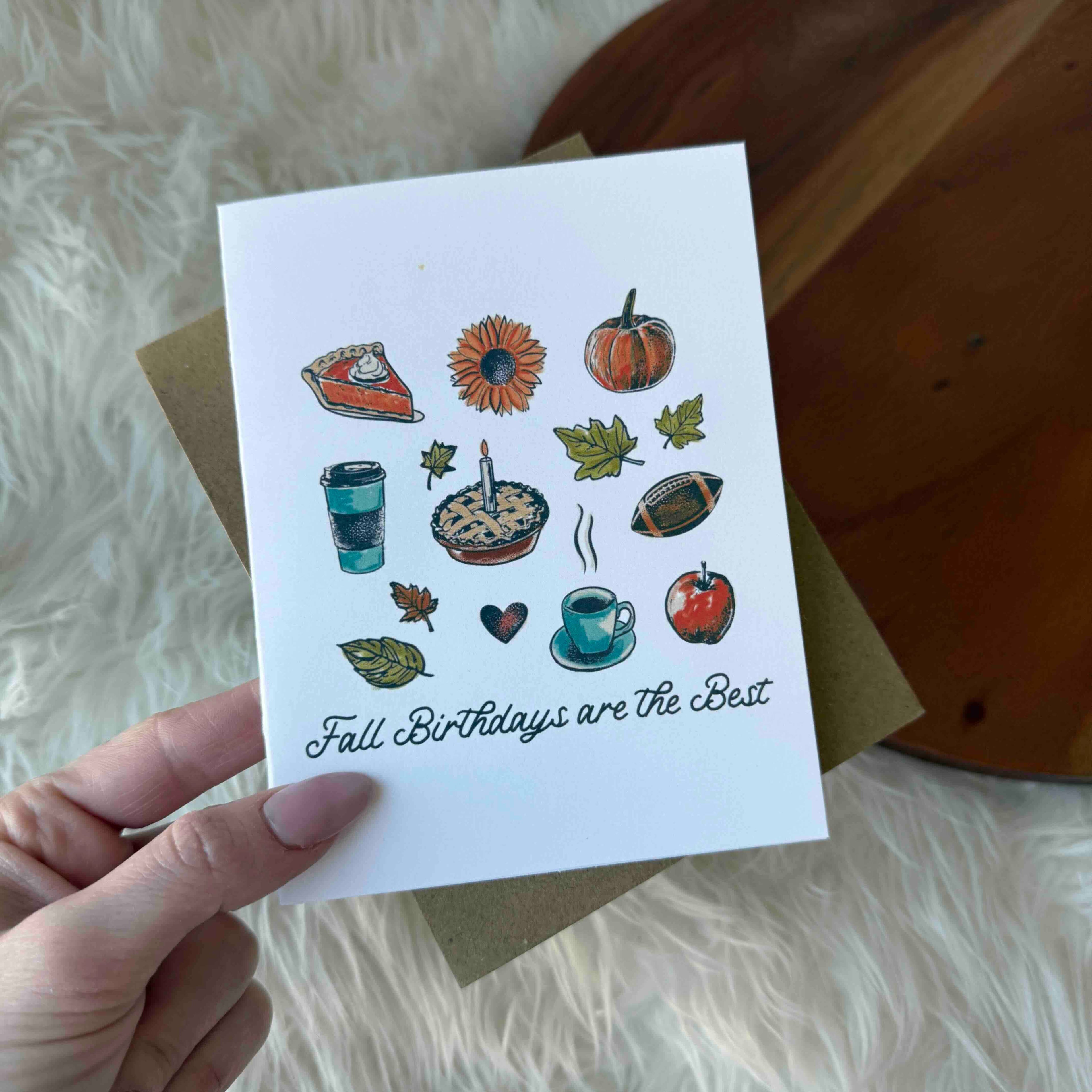 Fall Birthdays Are The Best Card