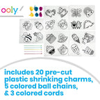 Shrink-Its! DIY Shrink Art Kit - Cute Crew (28 PC Set)