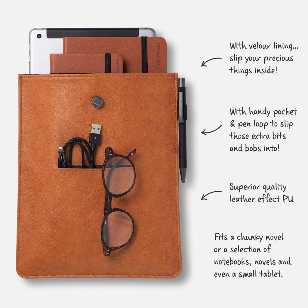 Bookaroo Books & Stuff Pouch- Fern