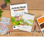 Around the World - Coloring Book (A6) - Casepack of 10