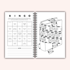 Reading Heart Reading Log Journal | Book Review Tracker