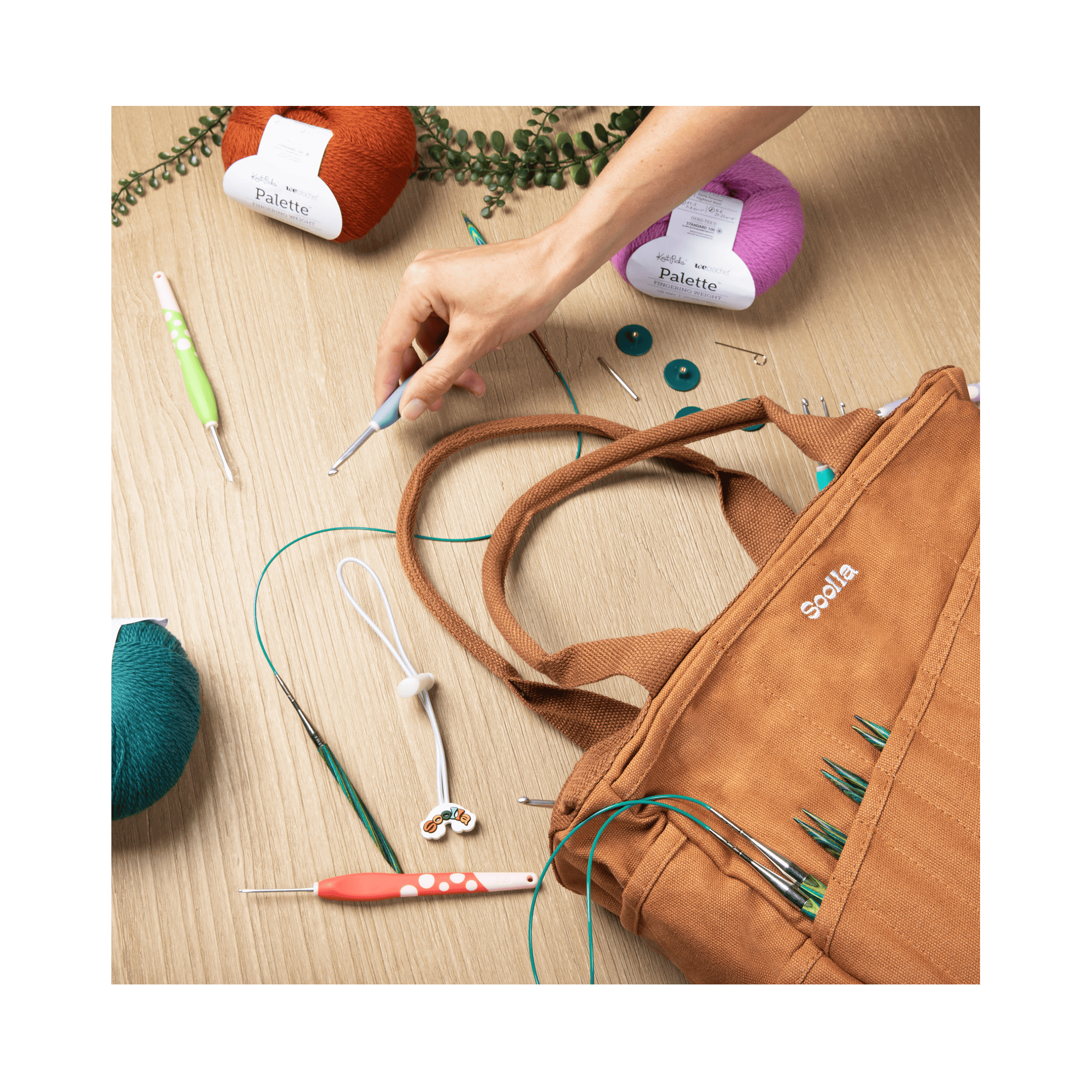 Soolla Studio Bag, Cinnamon, Pottery Tool Bag
