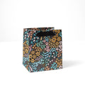 Black Floral Gift Bag-Small