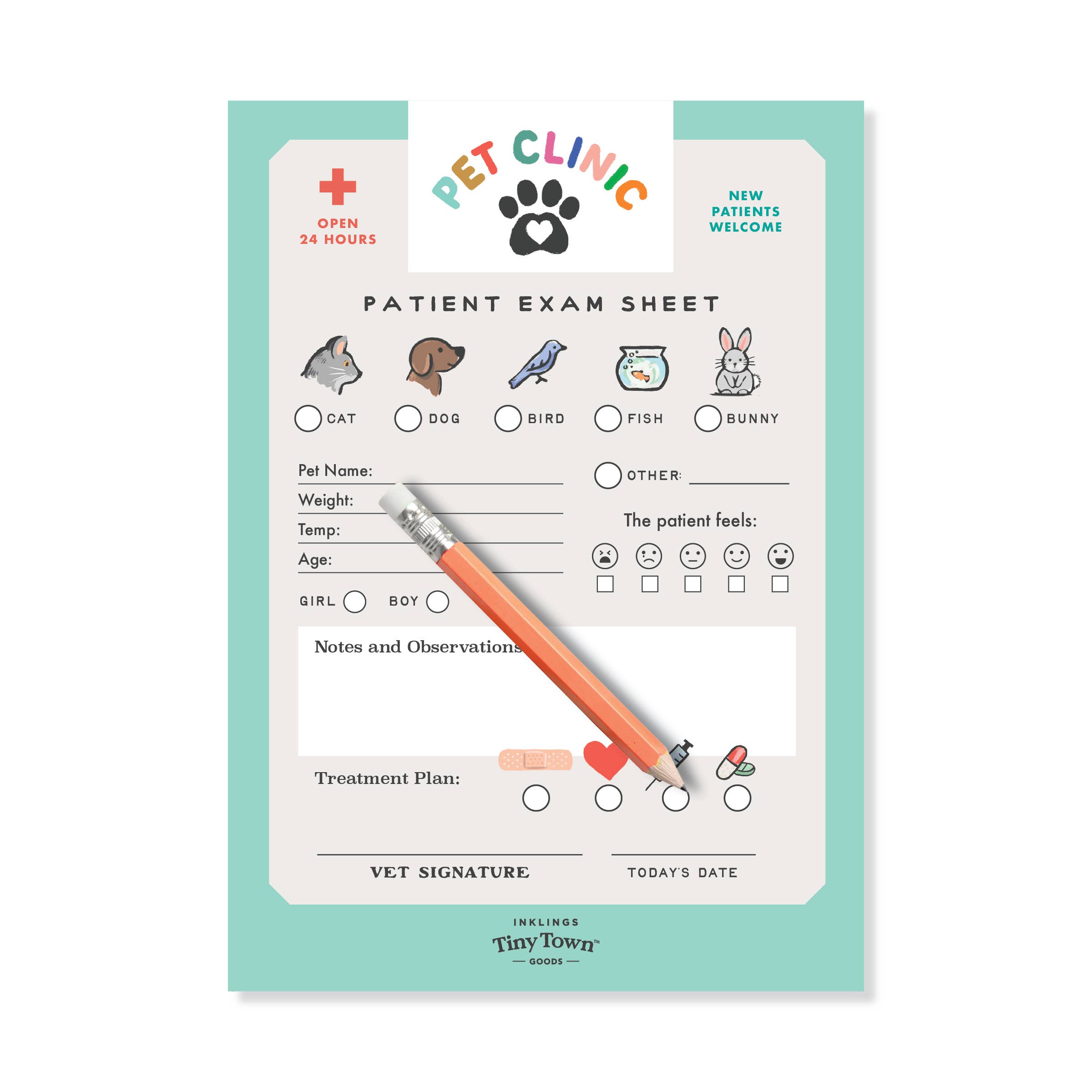 Play Notepad - Pet Clinic