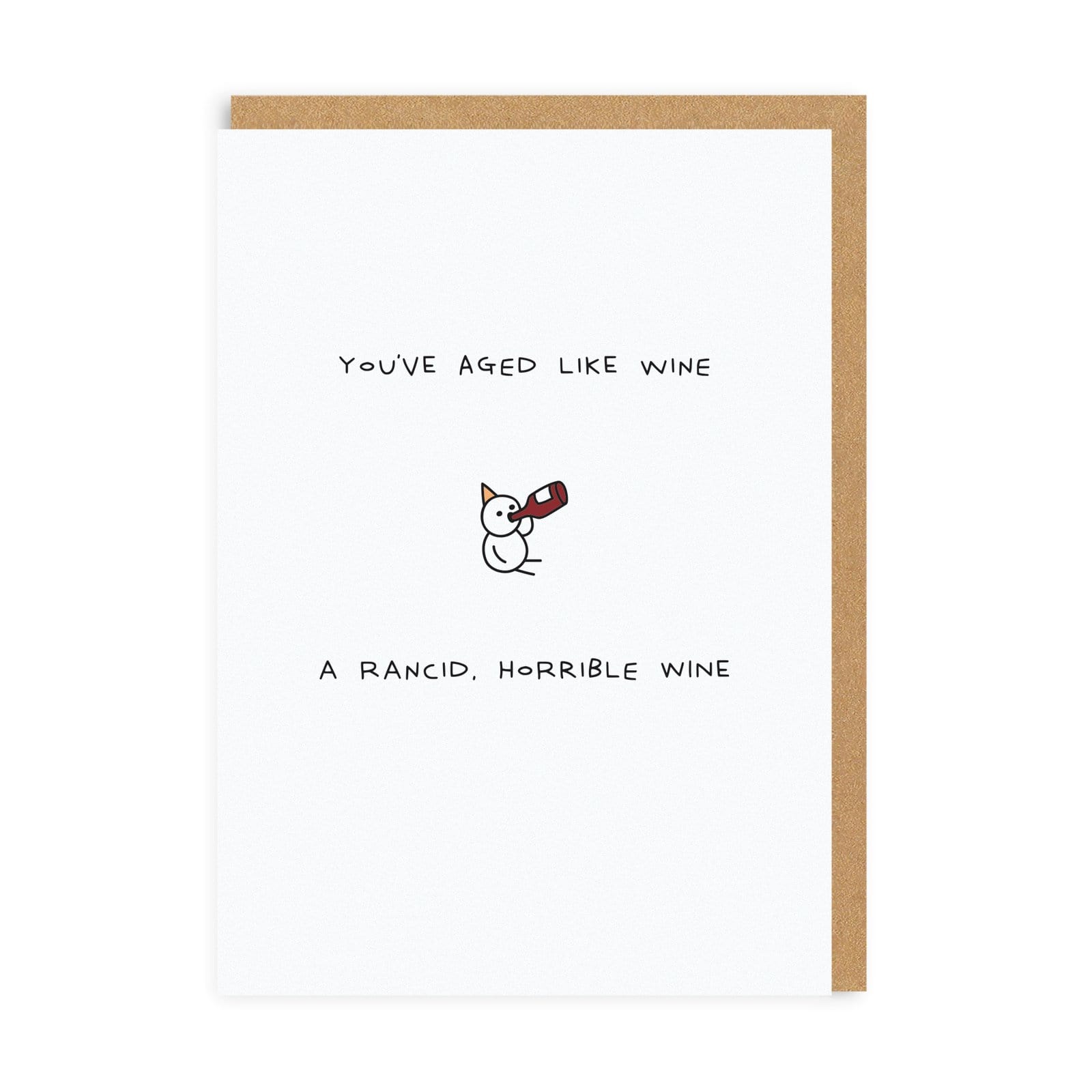 You've Aged Like Wine Card