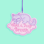 Take A Deep Breath Car Air Freshener