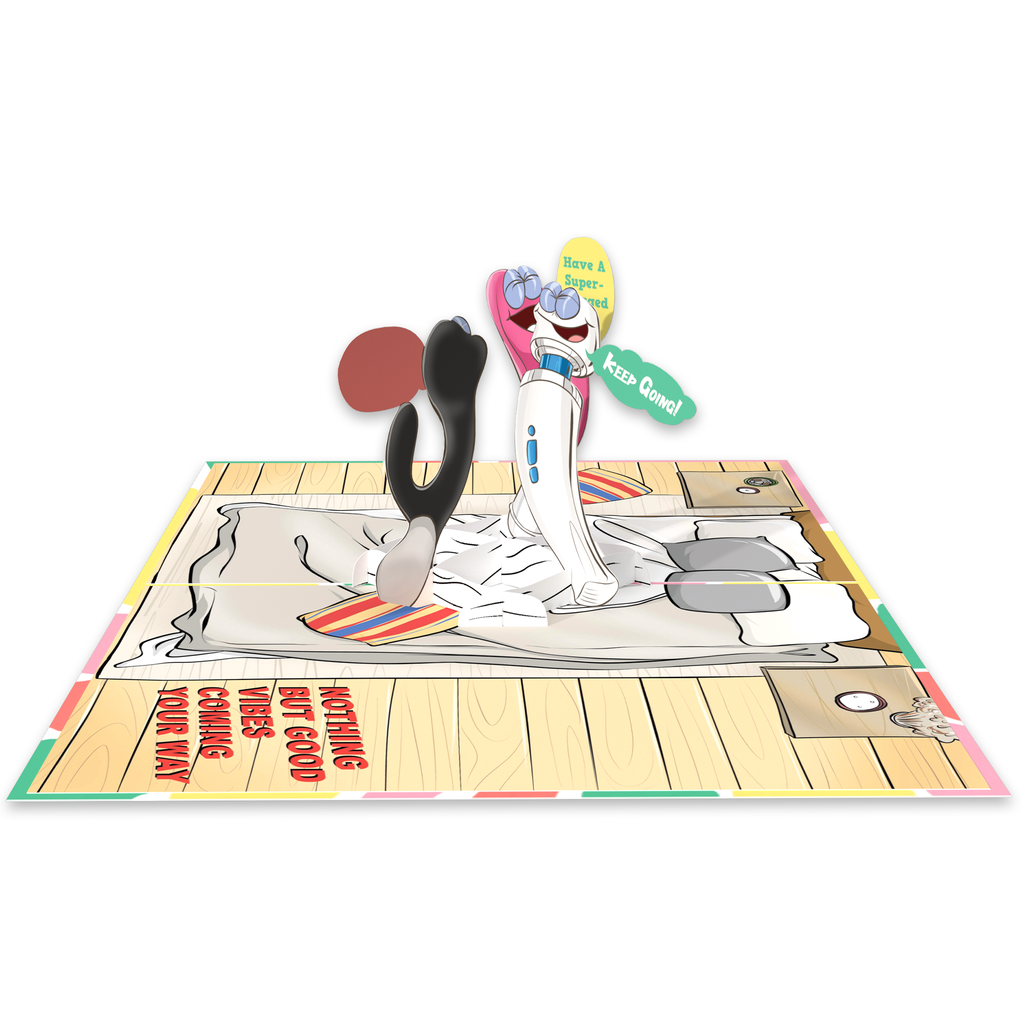 Good Vibes Only 3D Birthday Card