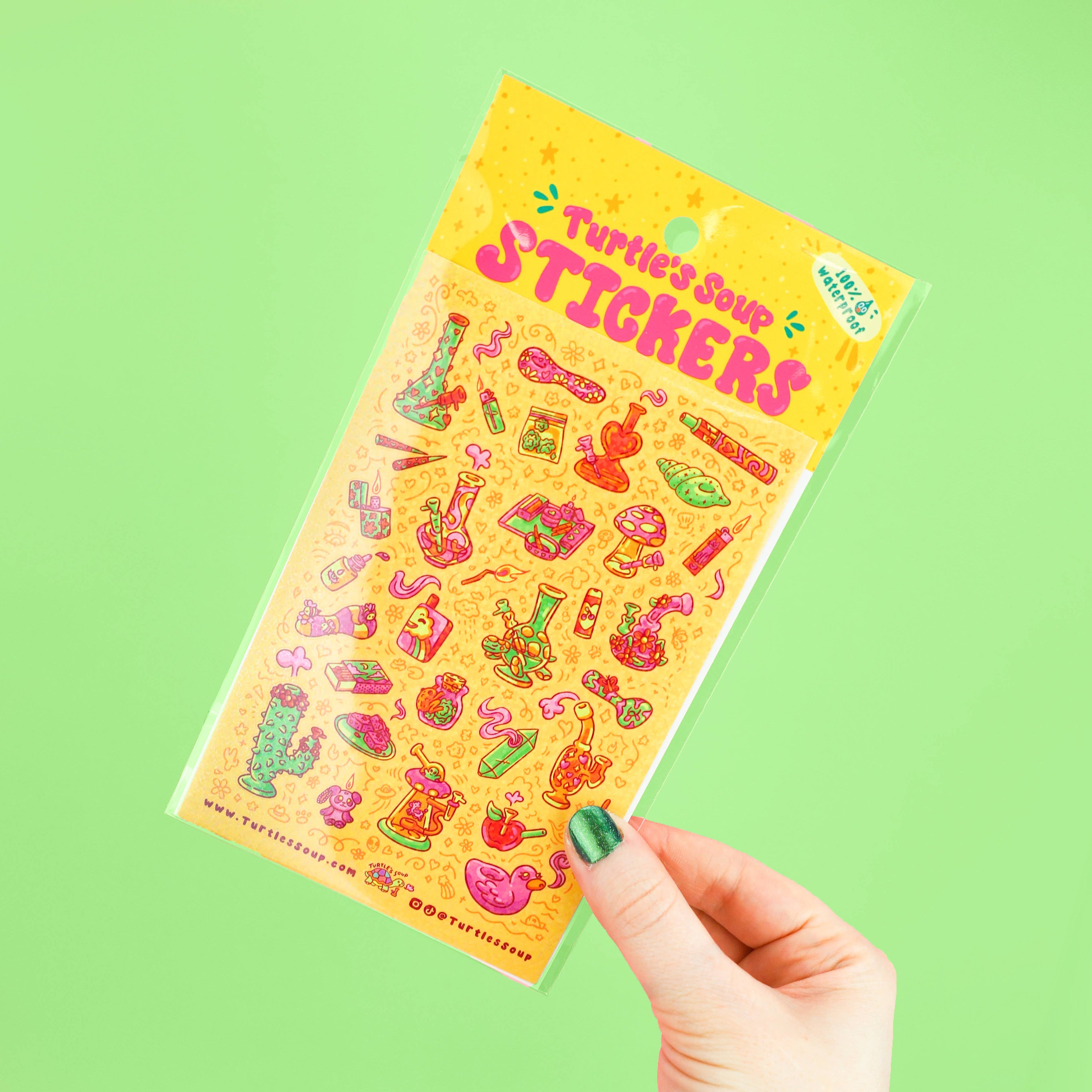 Smoke Shop Vinyl Sticker Sheet