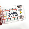 Parking Notes - Set of 30 Double Sided Notes