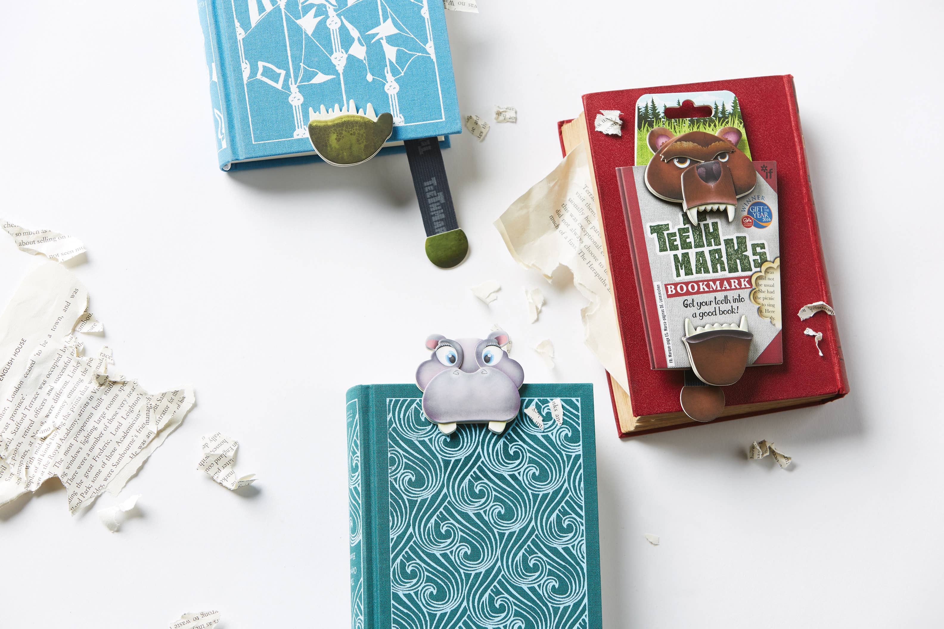 Teethmarks Bookmark- Wolf