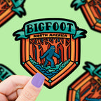 Big Foot Cryptid Vinyl Sticker