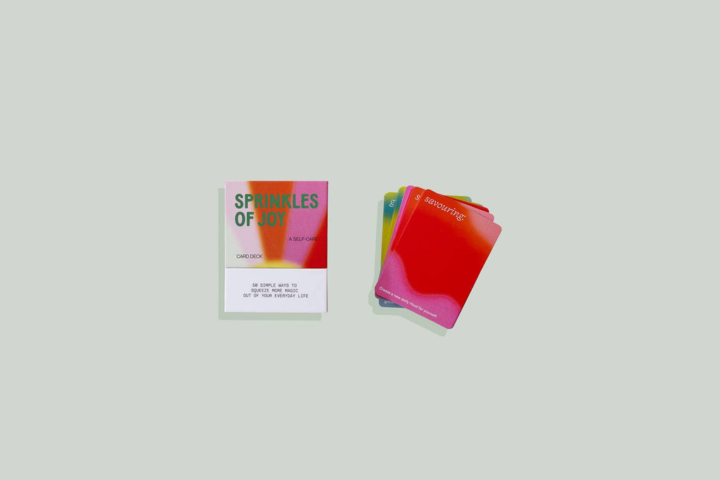 Sprinkles of Joy: 50 Card Deck (Travel Size Gift)