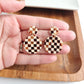 Addy Checkered Earrings
