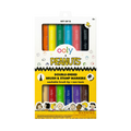 OOLY x Peanuts: Double-Ended Brush & Stamp Markers -Set of 6