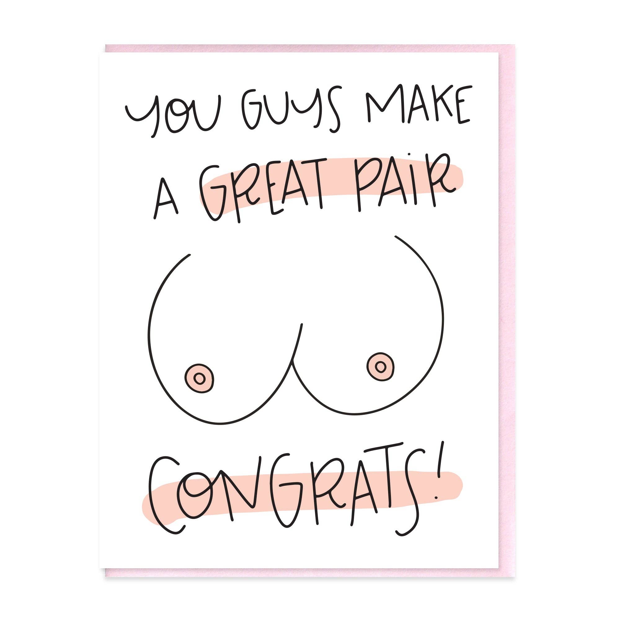 Great Pair Bewbs Card