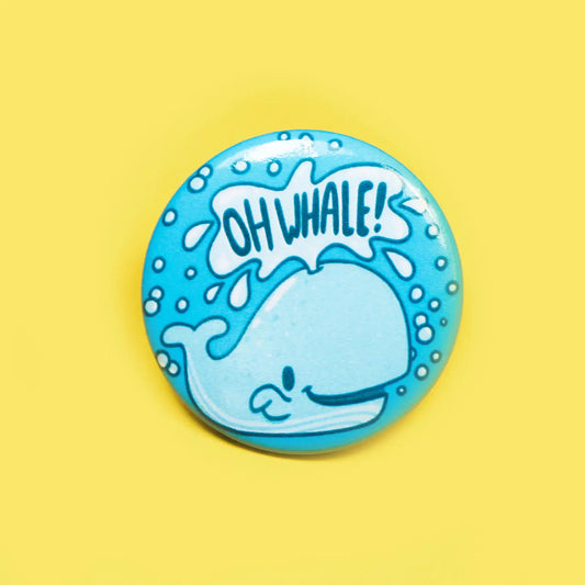 Oh Whale Button