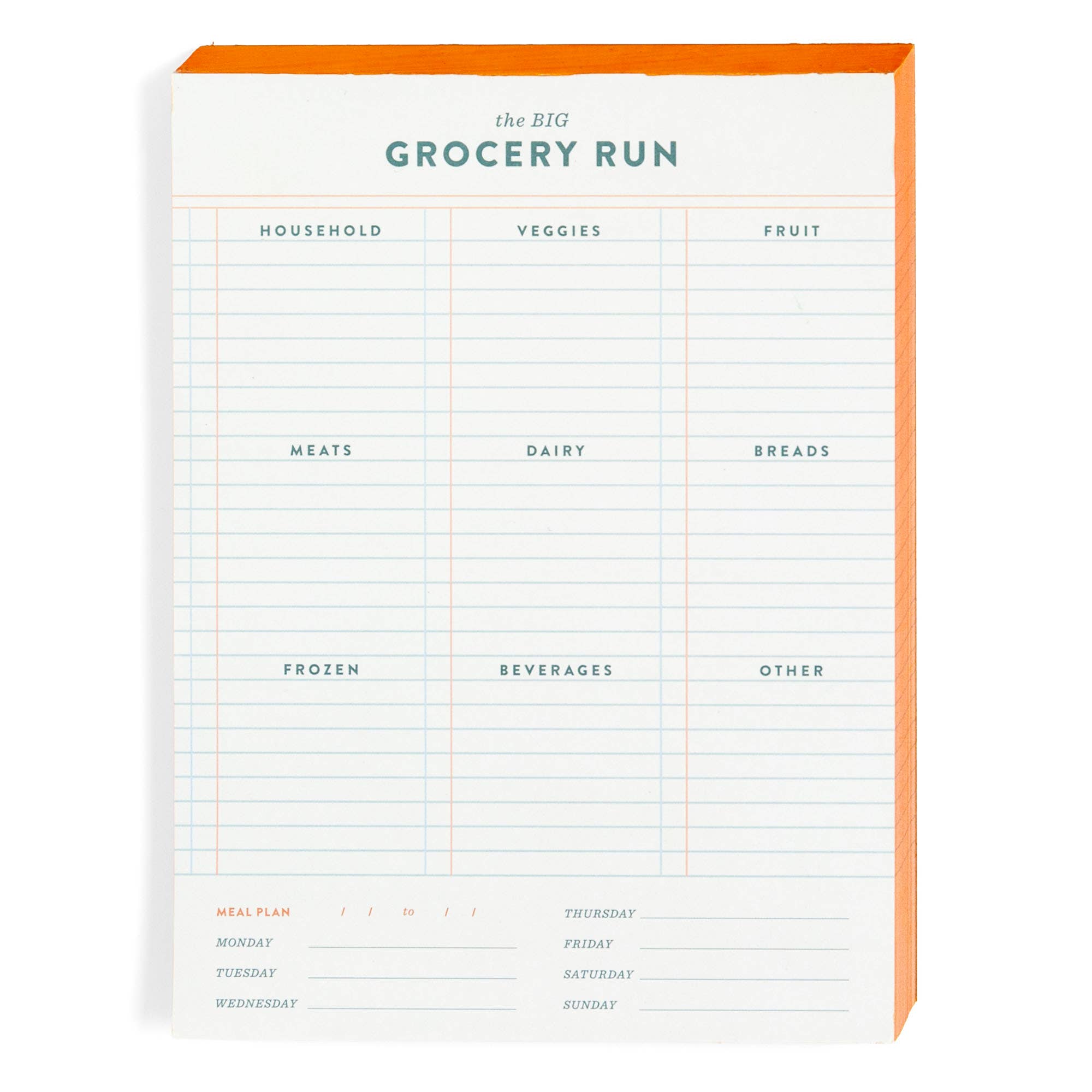 The Big Grocery Run Notepad