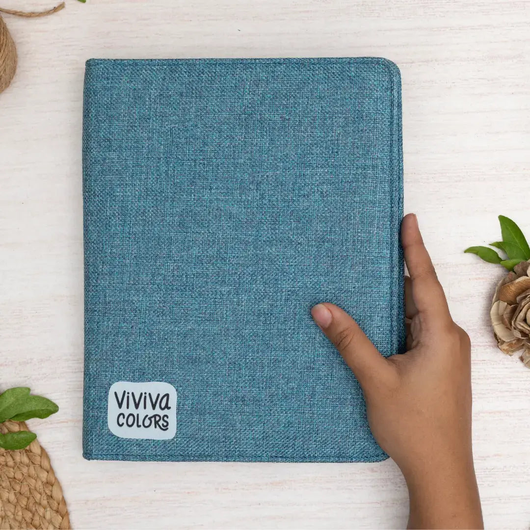 A6 -  Meditative with Art Kit | Jute Floral