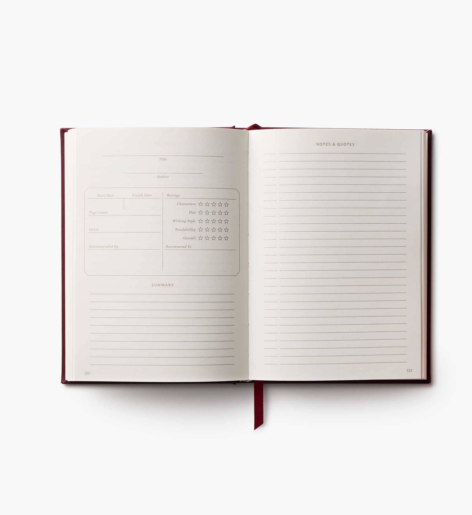 Ladies Night Book Club Embroidered Book Journal