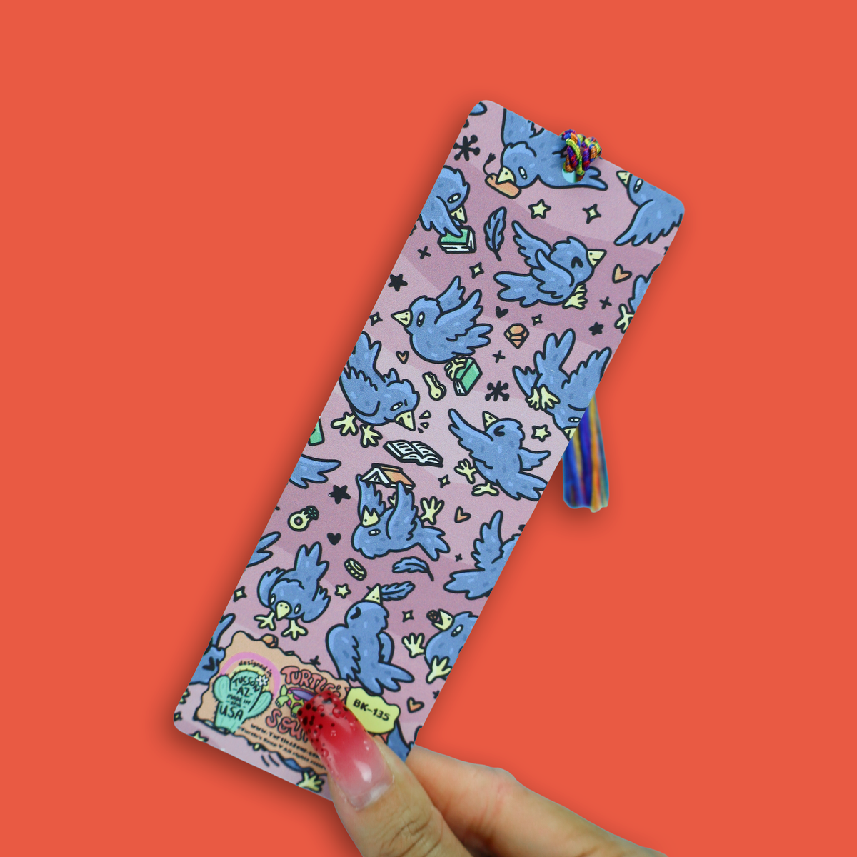 Crow Book Collector Bookmark