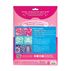 Scratch & Shine- Foil Art Scratch Kit- Glorious Garden