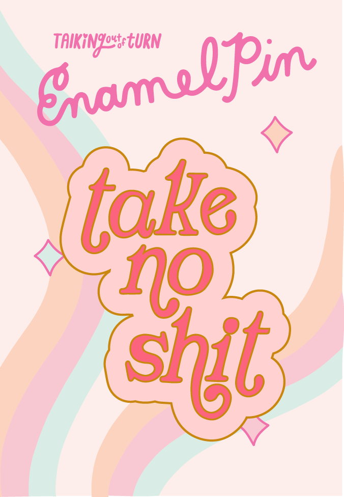 Enamel Pins: Fuck Flag