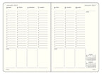 Leuchtturm1917 A5 Medium Academic Planner 2027 - Dusty Rose