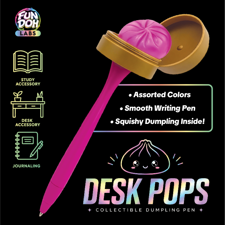 Fun Doh Squishy Dumpling Pen