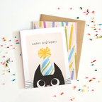 Bad Kitty Birthday | Cat Birthday Celebration Greeting Card