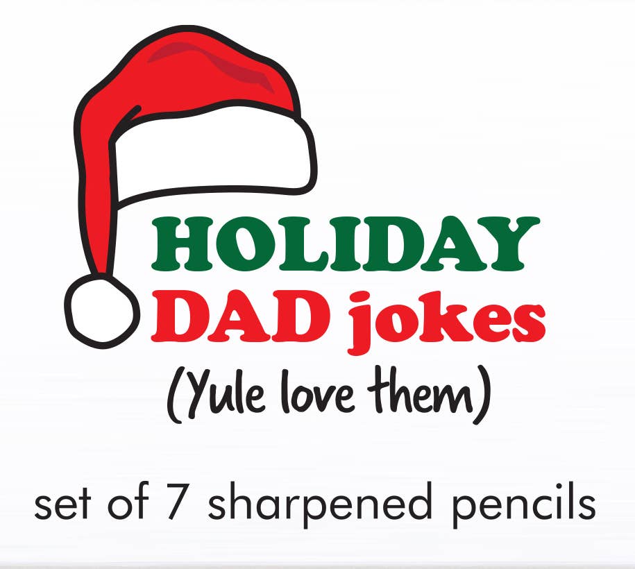 Dad Jokes Pencil Set  The New York Public Library Shop