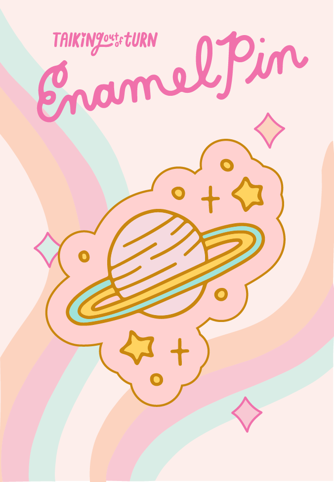 Enamel Pins: Fuck Flag